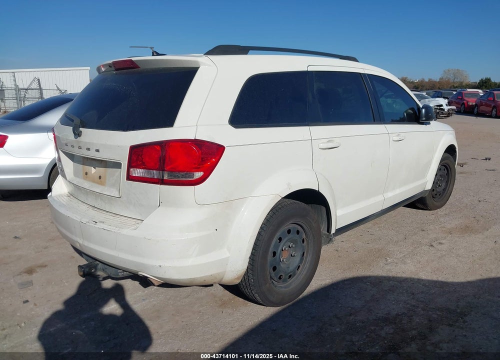 2014 DODGE JOURNEY SE VIN: 3C4PDCAB5ET148594