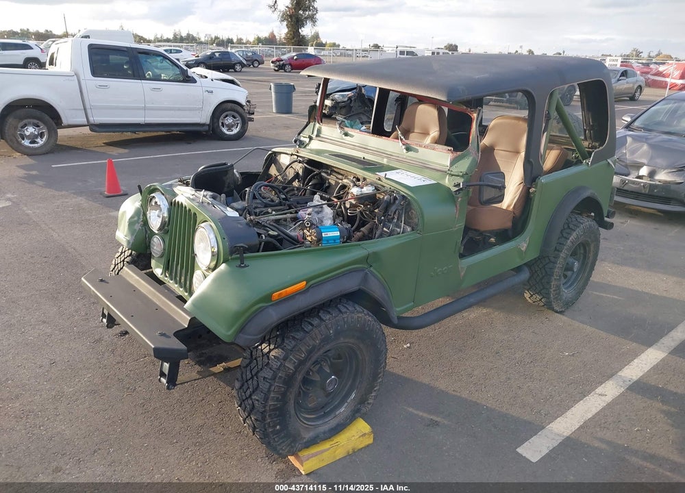 1984 JEEP CJ7 VIN: 1JCUF87AXET050230