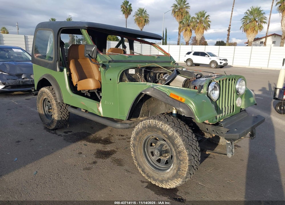 1984 JEEP CJ7 VIN: 1JCUF87AXET050230
