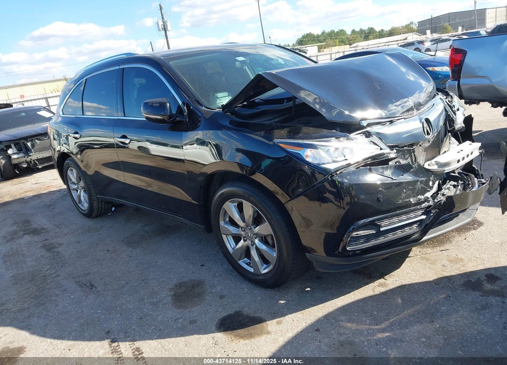 2015 ACURA MDX ADVANCE PKG W/ENTERTAINMENT PKG VIN: 5FRYD3H80FB002648