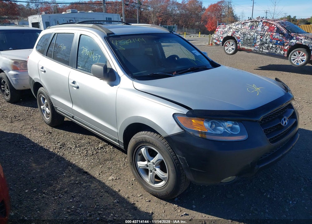 2008 HYUNDAI SANTA FE GLS VIN: 5NMSG13D78H228453