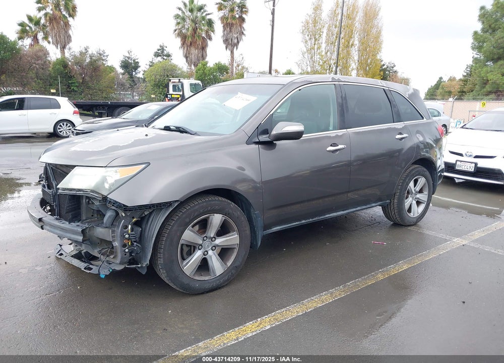 2012 ACURA MDX TECHNOLOGY PACKAGE VIN: 2HNYD2H38CH523360