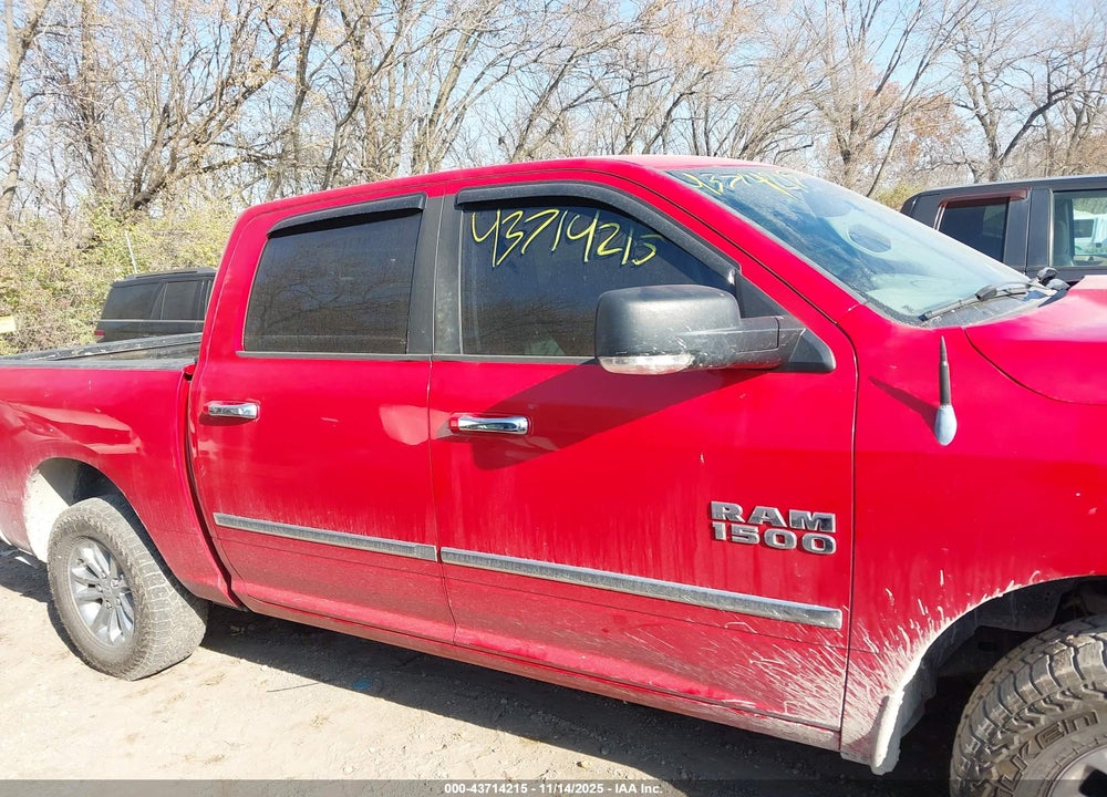 2014 RAM 1500 BIG HORN VIN: 1C6RR7LG9ES108148