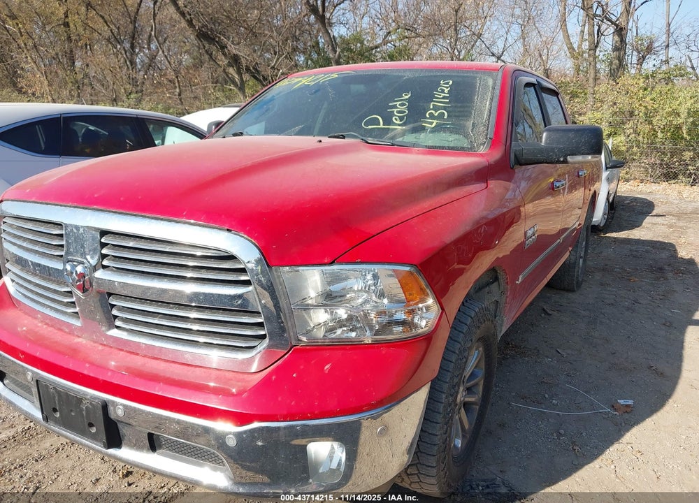 2014 RAM 1500 BIG HORN VIN: 1C6RR7LG9ES108148