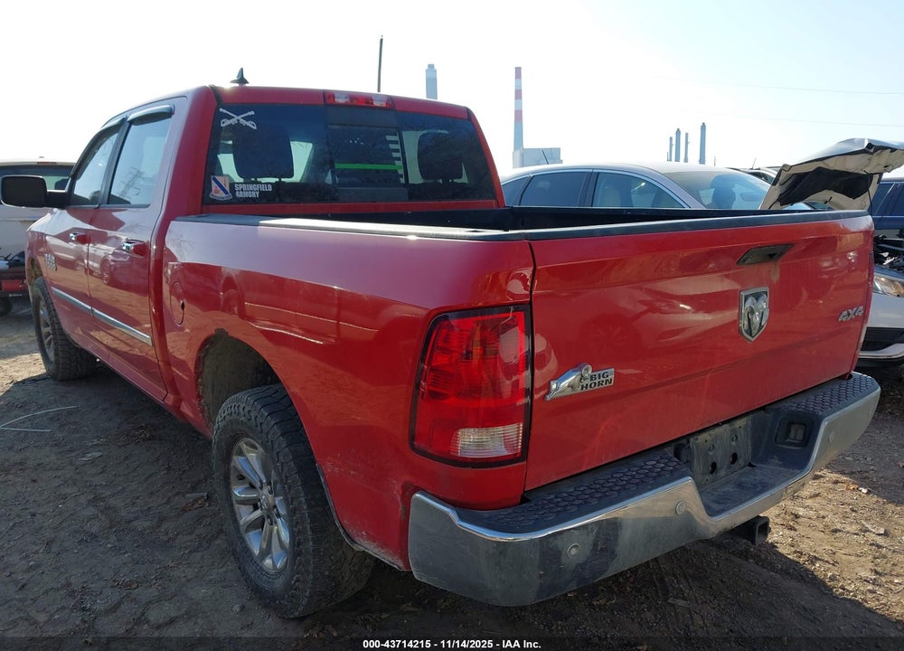 2014 RAM 1500 BIG HORN VIN: 1C6RR7LG9ES108148