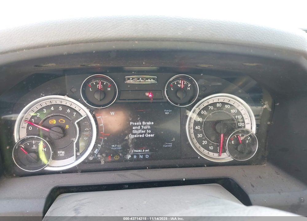 2014 RAM 1500 BIG HORN VIN: 1C6RR7LG9ES108148