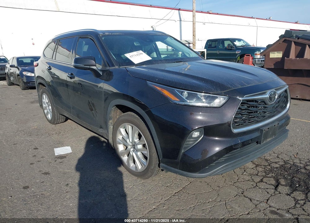2021 TOYOTA HIGHLANDER LIMITED VIN: 5TDDZRBH9MS118727
