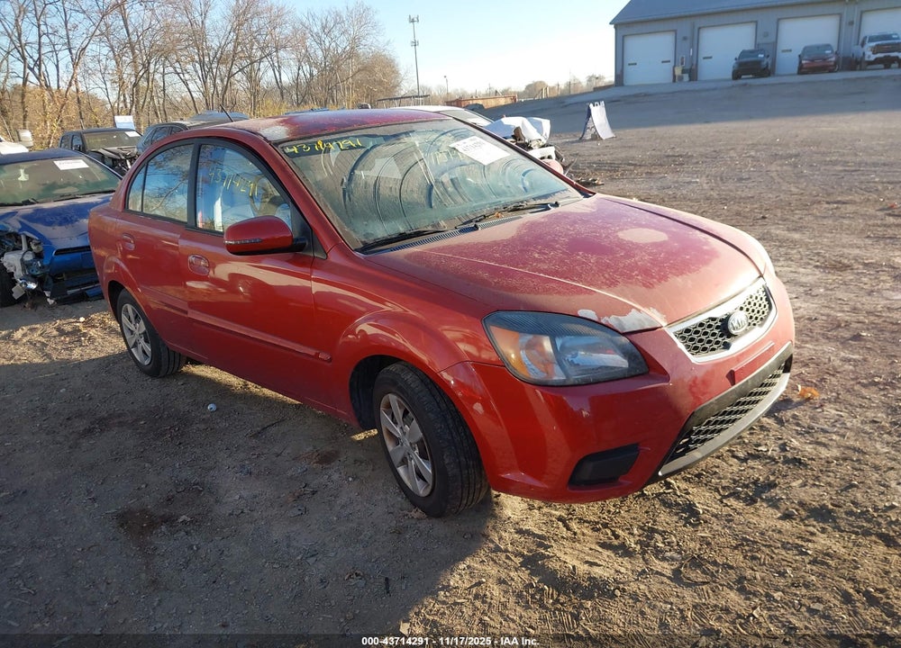 2011 KIA RIO LX VIN: KNADH4A35B6921878