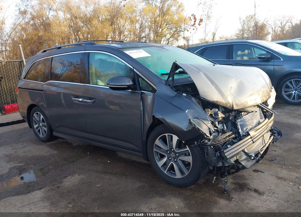 2014 HONDA ODYSSEY TOURING/TOURING ELITE VIN: 5FNRL5H97EB005882