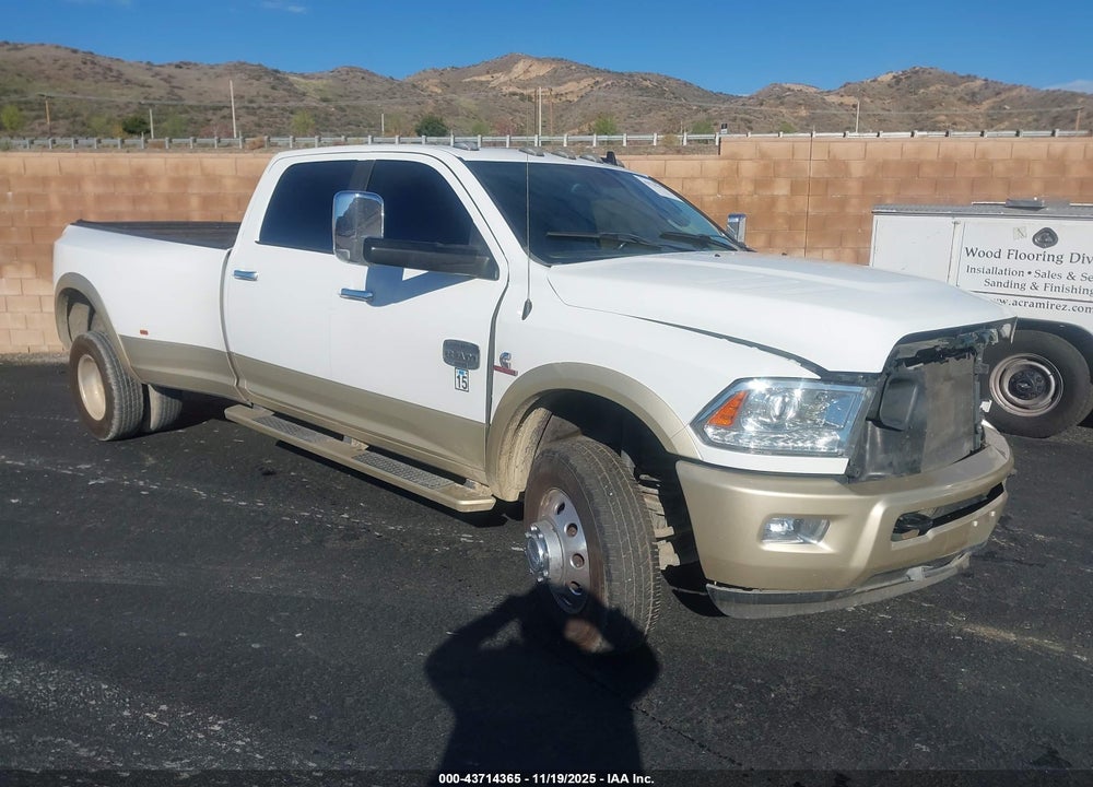 2014 RAM 3500 LONGHORN VIN: 3C63RRKLXEG251312