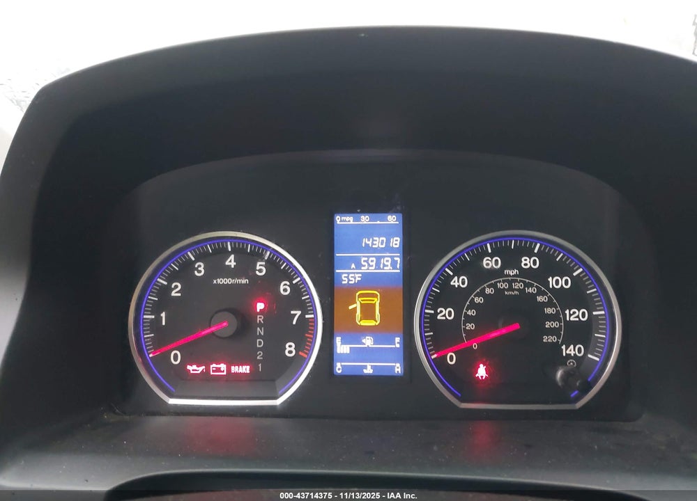 2011 HONDA CR-V VIN: JHLRE4H70BC024563