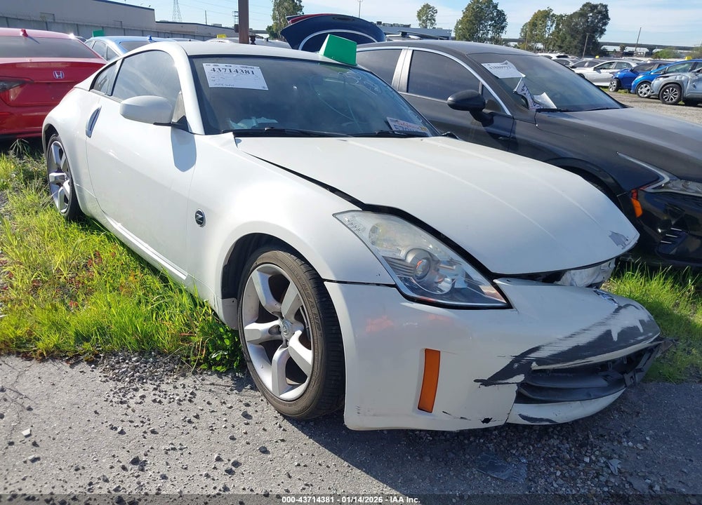 2006 NISSAN 350Z VIN: JN1AZ34D76M312023