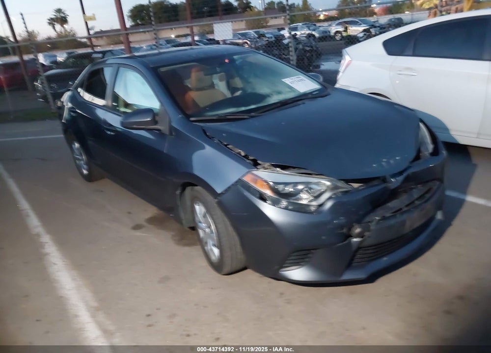 2014 TOYOTA COROLLA LE VIN: 5YFBURHE7EP175683
