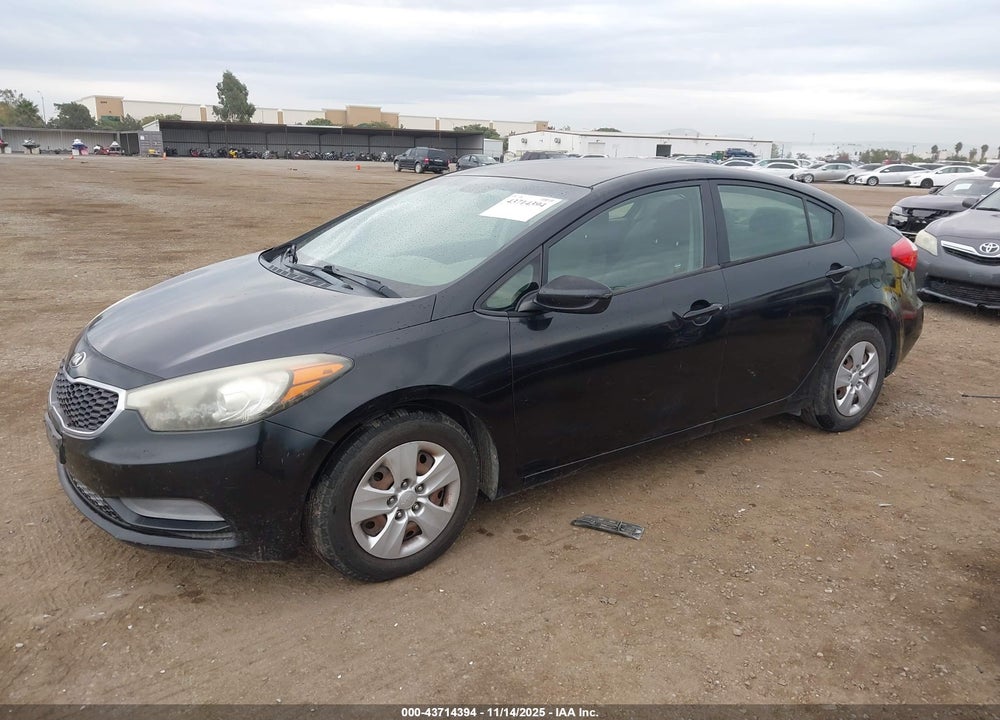 2015 KIA FORTE LX VIN: KNAFK4A67F5378887