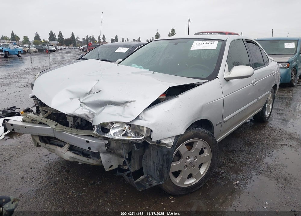 2006 NISSAN SENTRA VIN: 3N1CB51DX6L497952