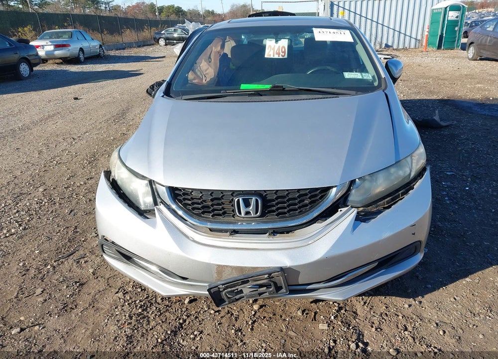 2014 HONDA CIVIC VIN: 19XFB2F89EE272834