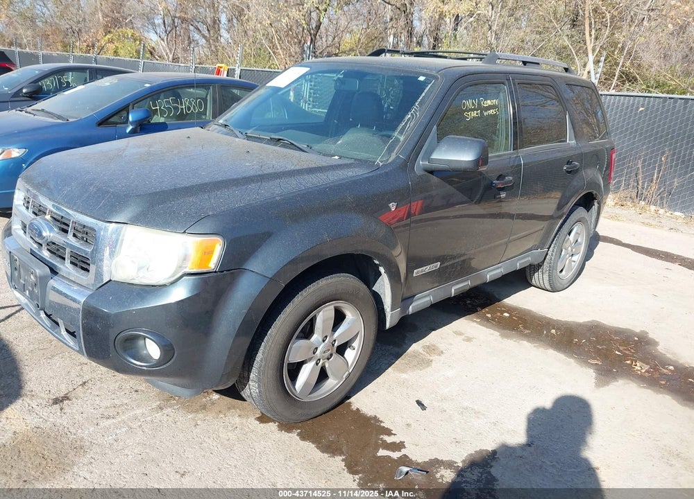 2008 FORD ESCAPE VIN: 1FMCU04128KC72033