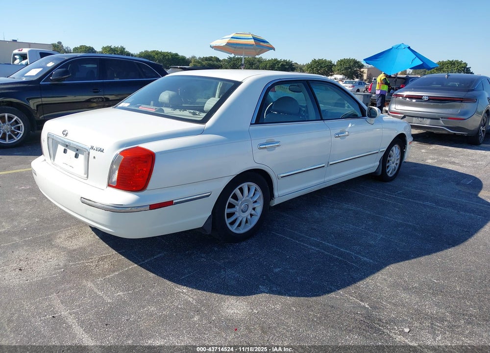 2005 HYUNDAI XG350 L VIN: KMHFU45E25A386265