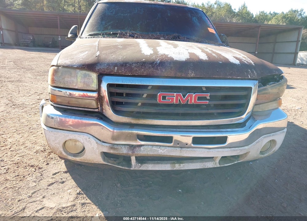 2005 GMC SIERRA 1500 SLE VIN: 2GTEC13T651278177