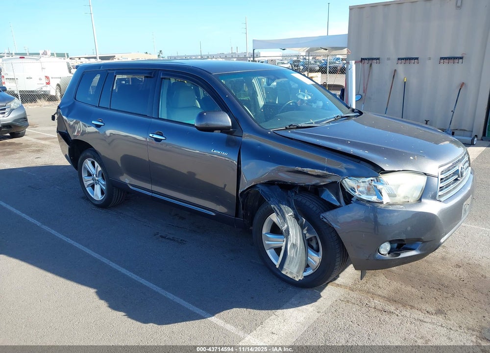 2008 TOYOTA HIGHLANDER LIMITED VIN: JTEDS42A182054220