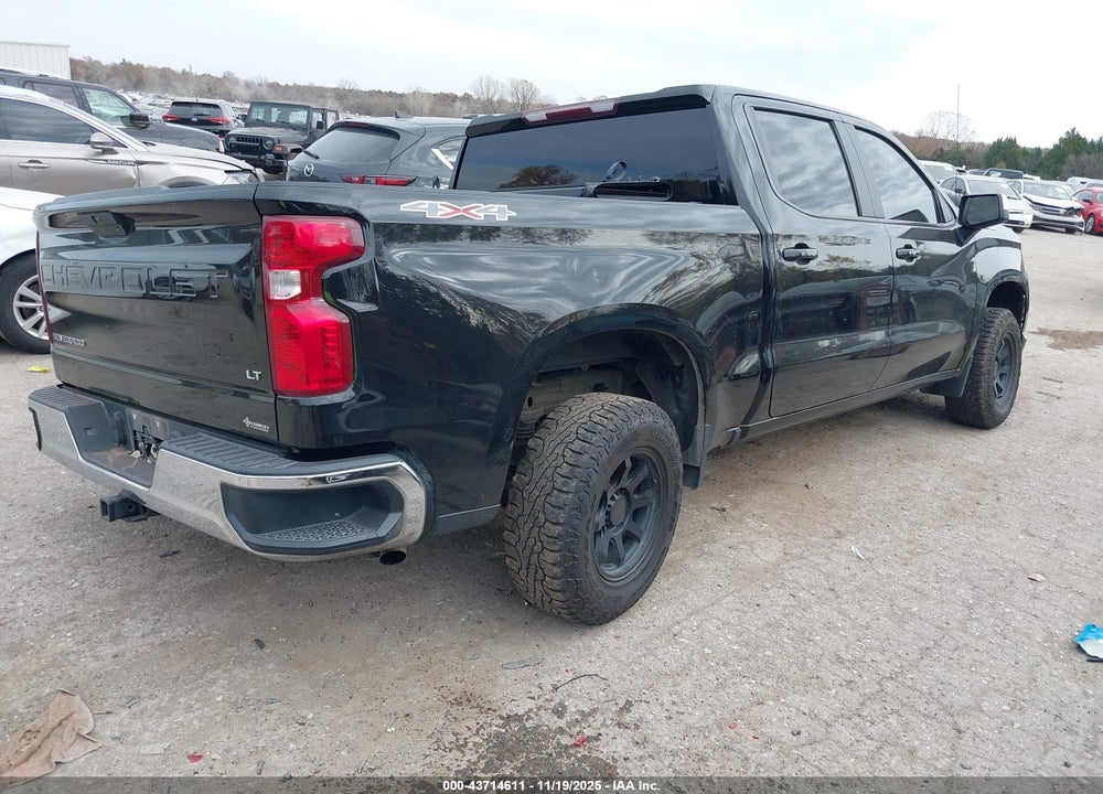 2021 CHEVROLET SILVERADO 1500 4WD  SHORT BED LT VIN: 1GCUYDED8MZ115847