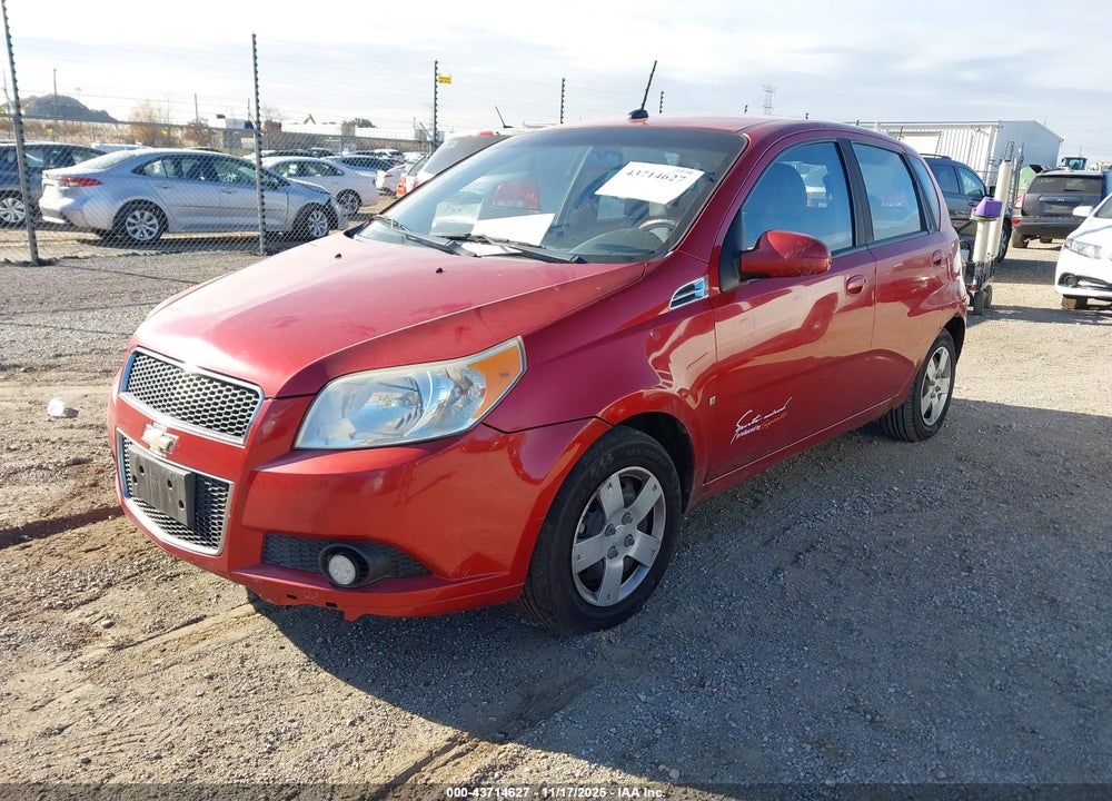 2009 CHEVROLET AVEO VIN: KL1TD66E79B336647
