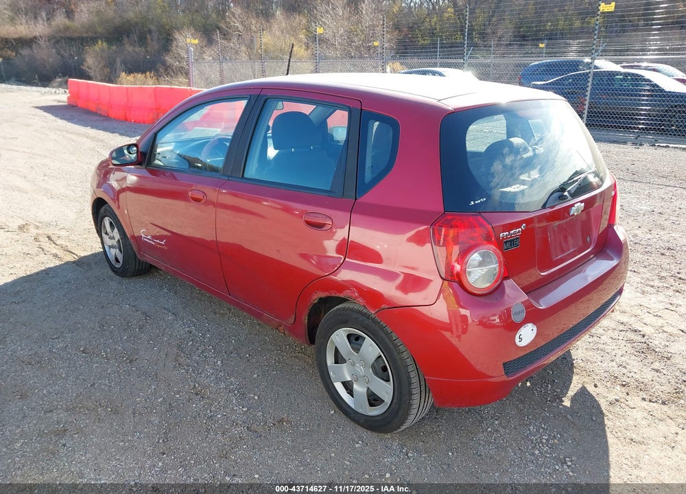 2009 CHEVROLET AVEO VIN: KL1TD66E79B336647