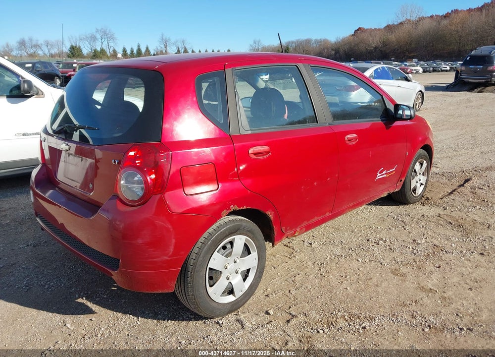 2009 CHEVROLET AVEO VIN: KL1TD66E79B336647