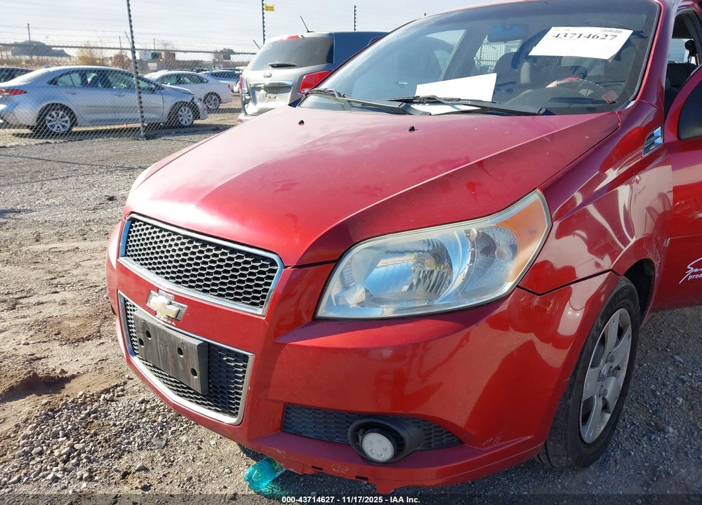 2009 CHEVROLET AVEO VIN: KL1TD66E79B336647