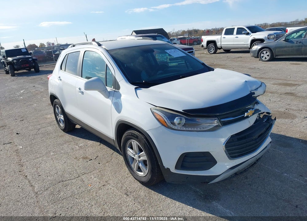 2017 CHEVROLET TRAX LT VIN: 3GNCJLSB0HL184145