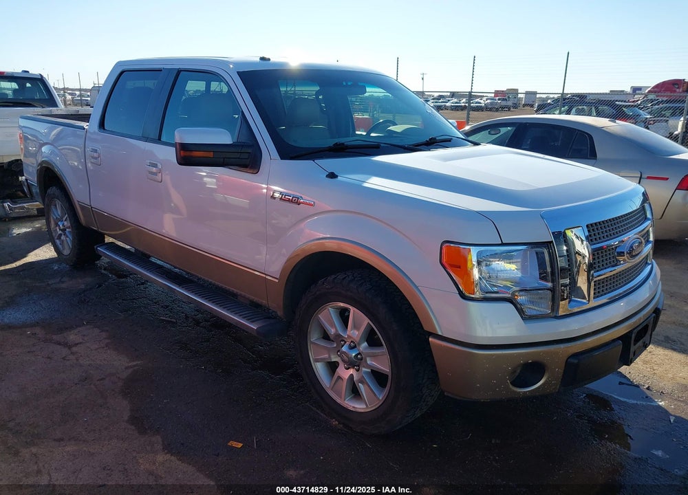 2011 FORD F-150 LARIAT VIN: 1FTFW1CF1BFC12999