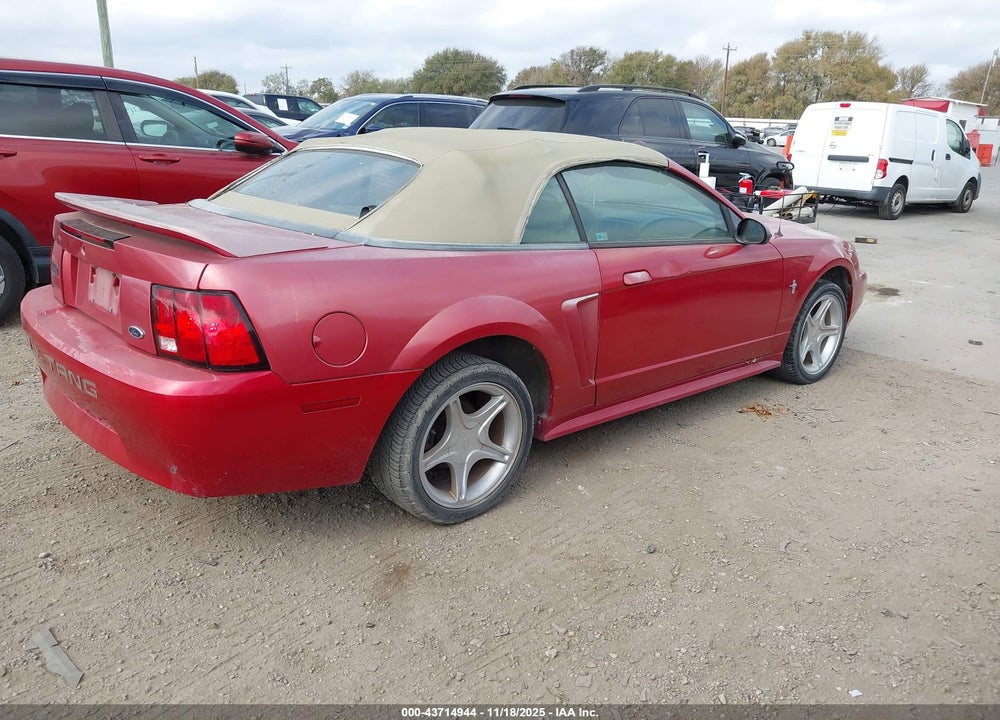 2000 FORD MUSTANG VIN: 1FAFP4441YF236598