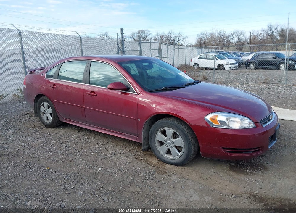 2009 CHEVROLET IMPALA LT VIN: 2G1WT57K891161888
