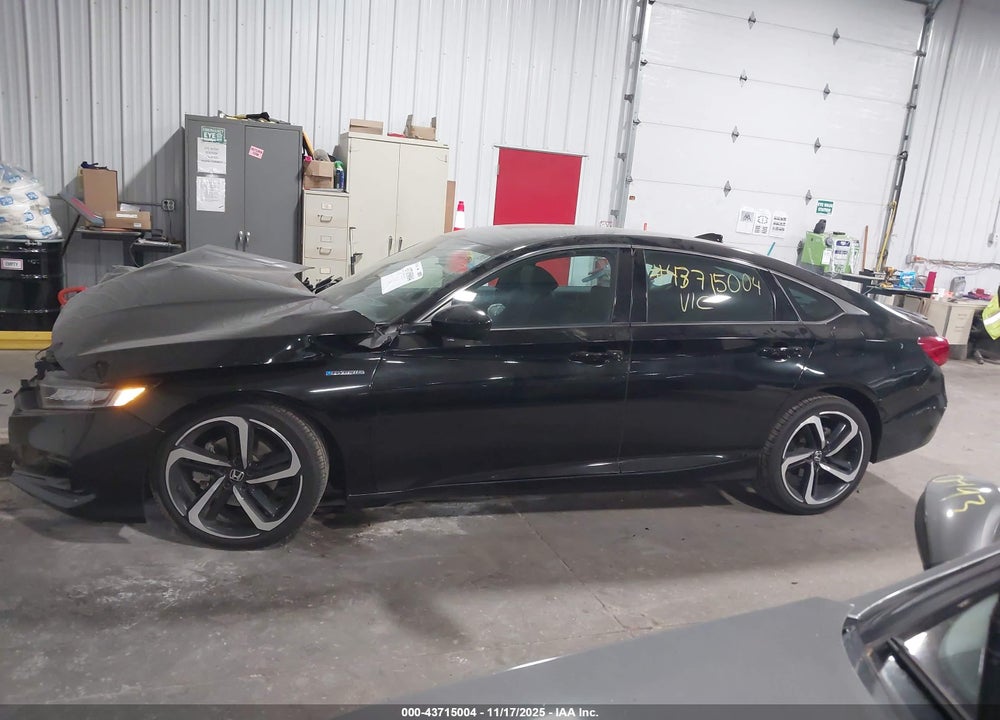 2022 HONDA ACCORD HYBRID SPORT VIN: 1HGCV3F22NA008600