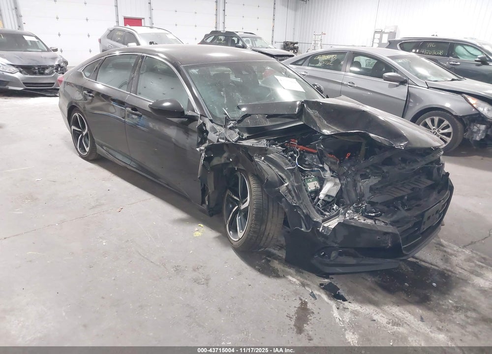 2022 HONDA ACCORD HYBRID SPORT VIN: 1HGCV3F22NA008600