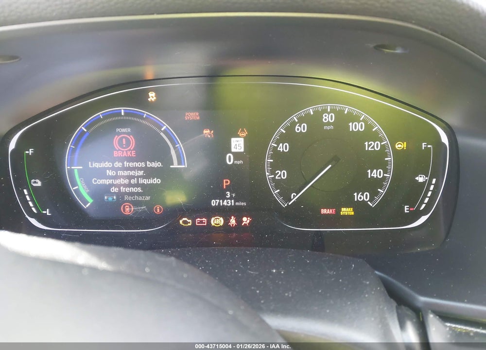 2022 HONDA ACCORD HYBRID SPORT VIN: 1HGCV3F22NA008600