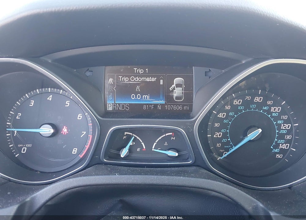 2012 FORD FOCUS SEL VIN: 1FAHP3M21CL276353