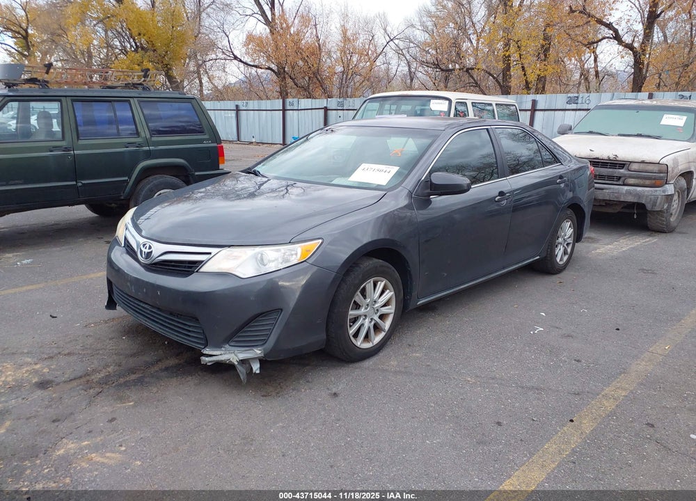 2012 TOYOTA CAMRY LE VIN: 4T4BF1FK7CR162180