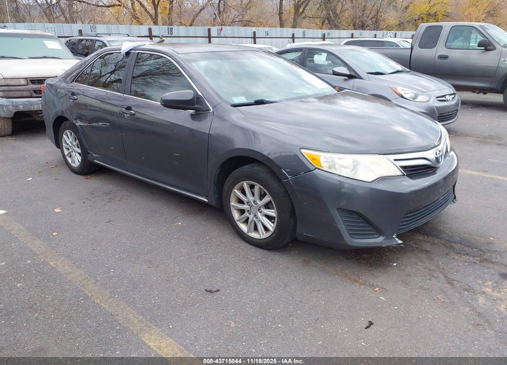 2012 TOYOTA CAMRY LE VIN: 4T4BF1FK7CR162180