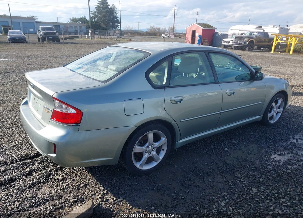 2009 SUBARU LEGACY 2.5I LIMITED VIN: 4S3BL626197229845