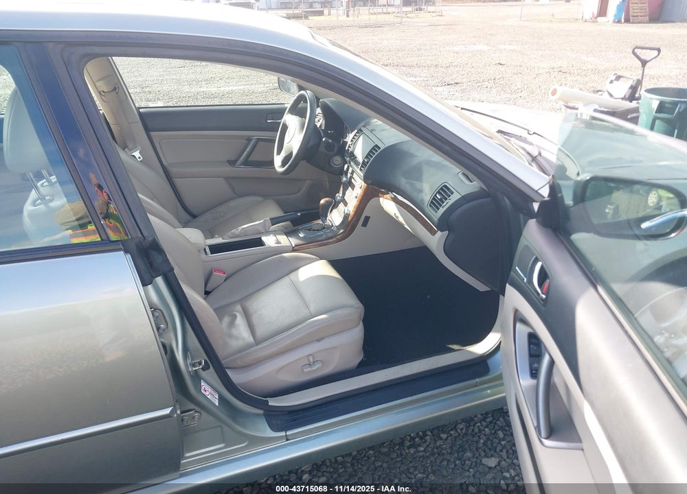 2009 SUBARU LEGACY 2.5I LIMITED VIN: 4S3BL626197229845