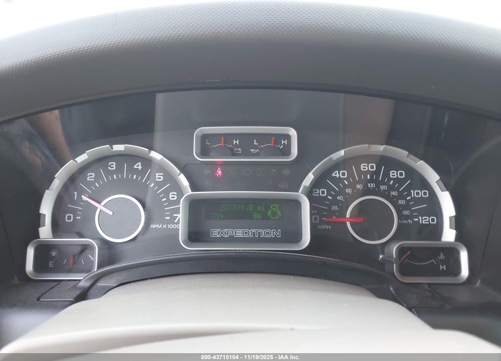 2012 FORD EXPEDITION XL VIN: 1FMJU1G55CEF27602