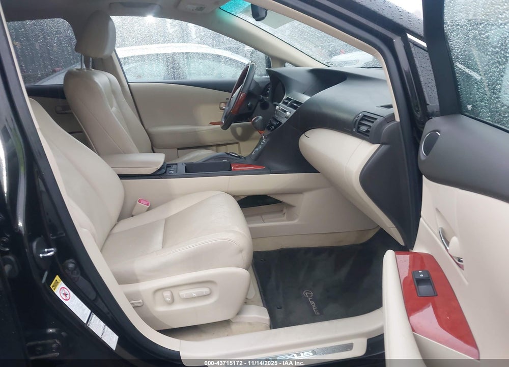 2011 LEXUS RX 350 VIN: JTJBK1BA1B2012242