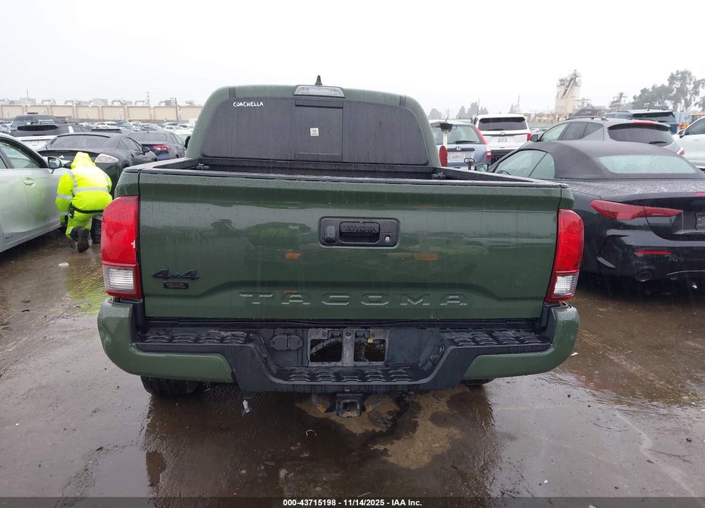2022 TOYOTA TACOMA SR5 V6 VIN: 3TMCZ5ANXNM502271