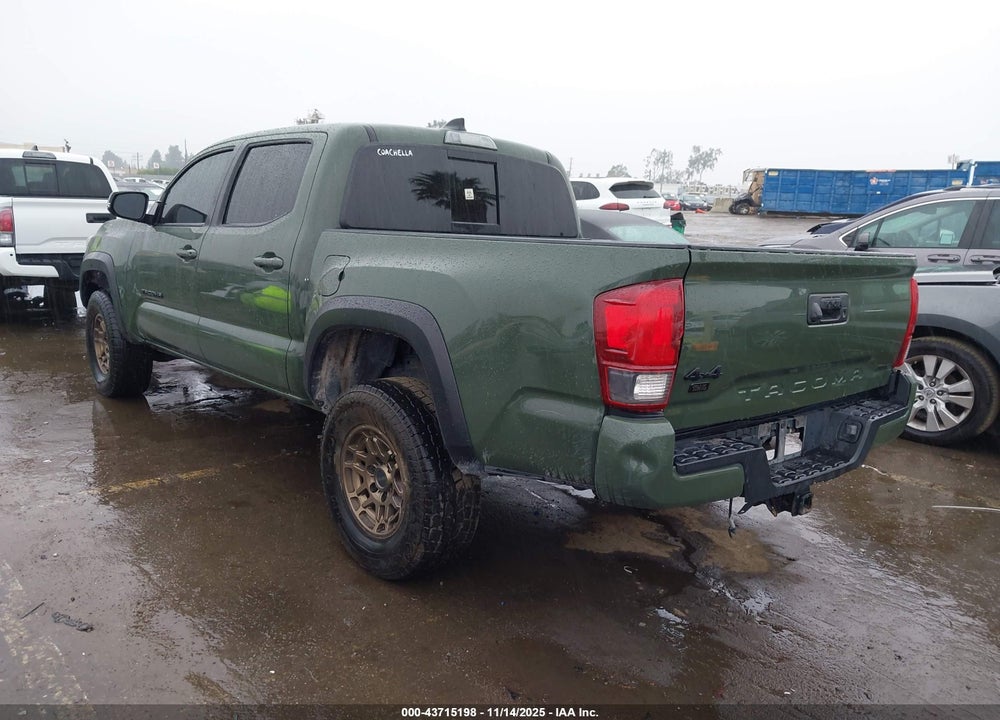 2022 TOYOTA TACOMA SR5 V6 VIN: 3TMCZ5ANXNM502271