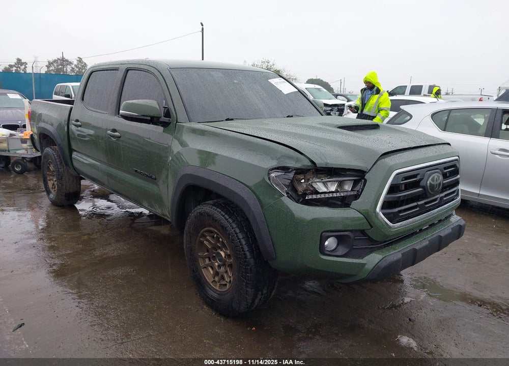2022 TOYOTA TACOMA SR5 V6 VIN: 3TMCZ5ANXNM502271
