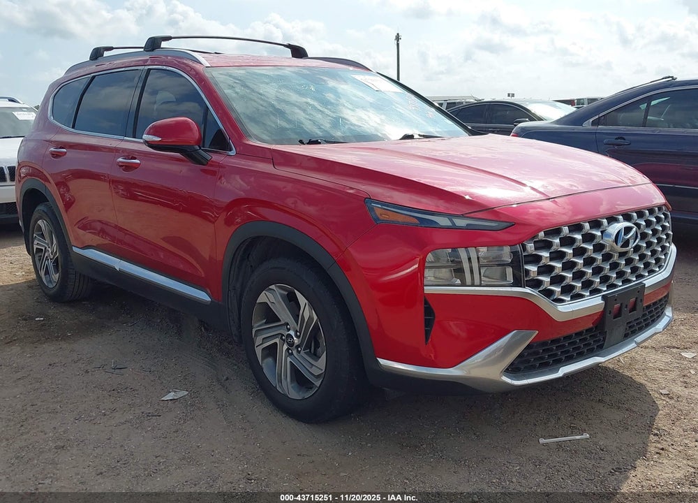 2022 HYUNDAI SANTA FE SEL VIN: 5NMS64AJ6NH393936