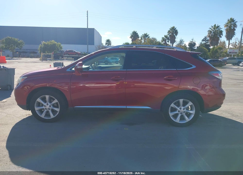 2012 LEXUS RX 350 VIN: 2T2BK1BA1CC126050
