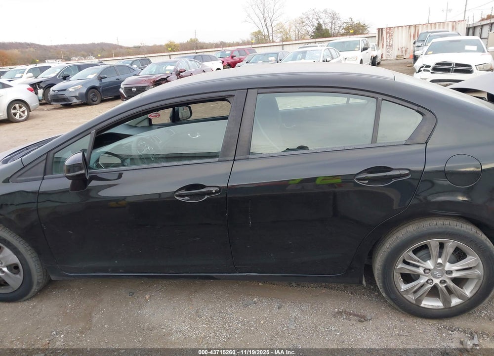 2013 HONDA CIVIC LX VIN: 2HGFB2F59DH560881