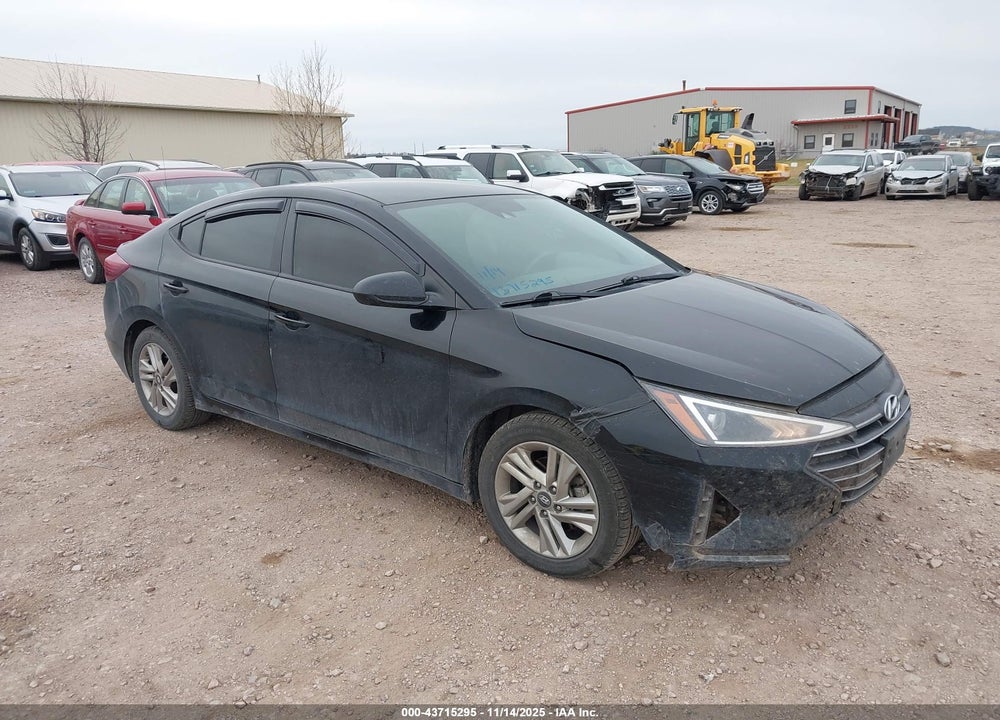2020 HYUNDAI ELANTRA SEL VIN: KMHD84LF6LU964998